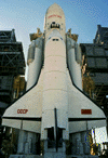 Buran on the pad